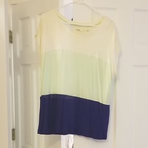 Madewell colorblock tee